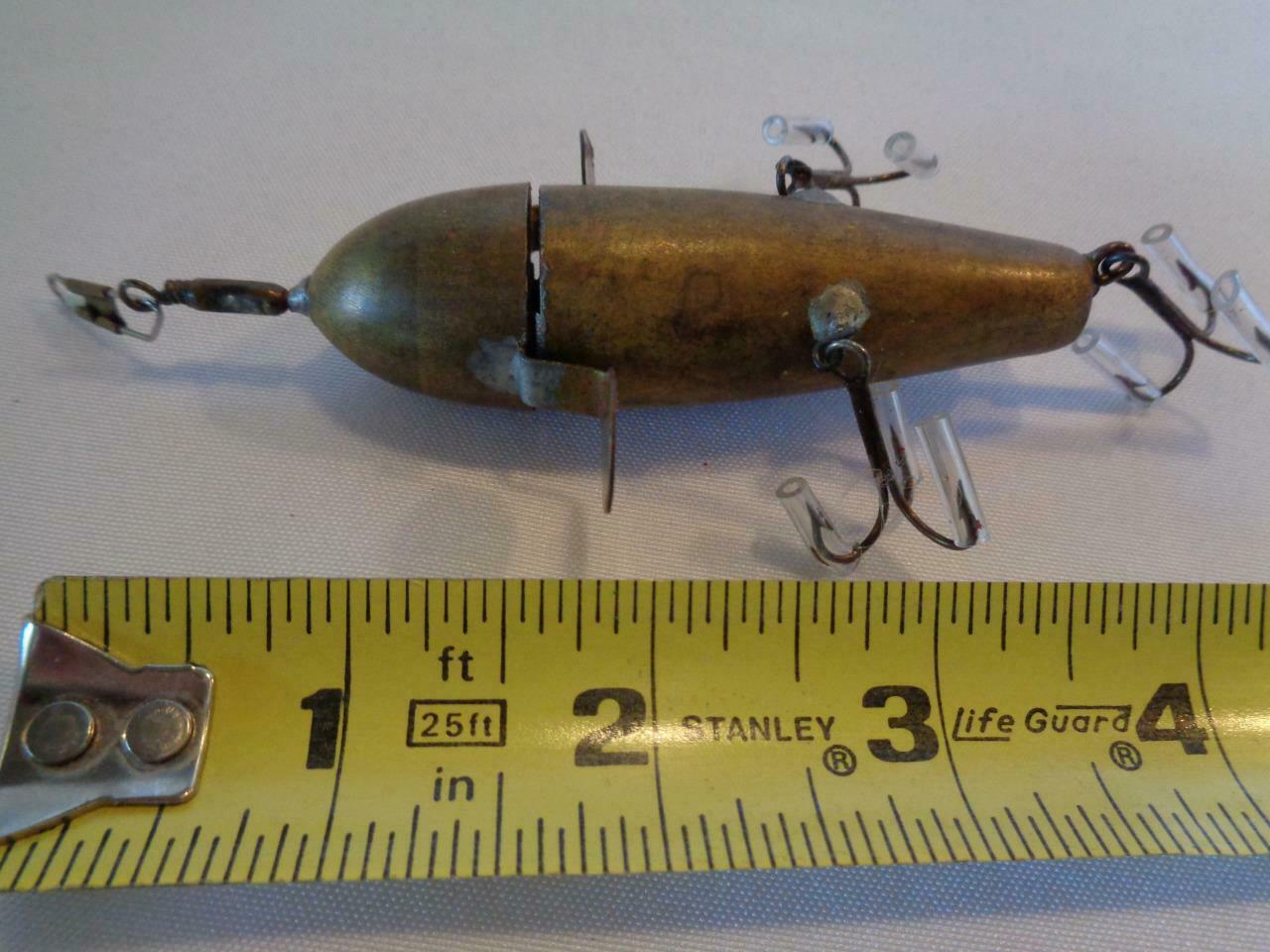 Rare & Vintage Mills Snyder Success Rotary Head Hollow Brass Lure