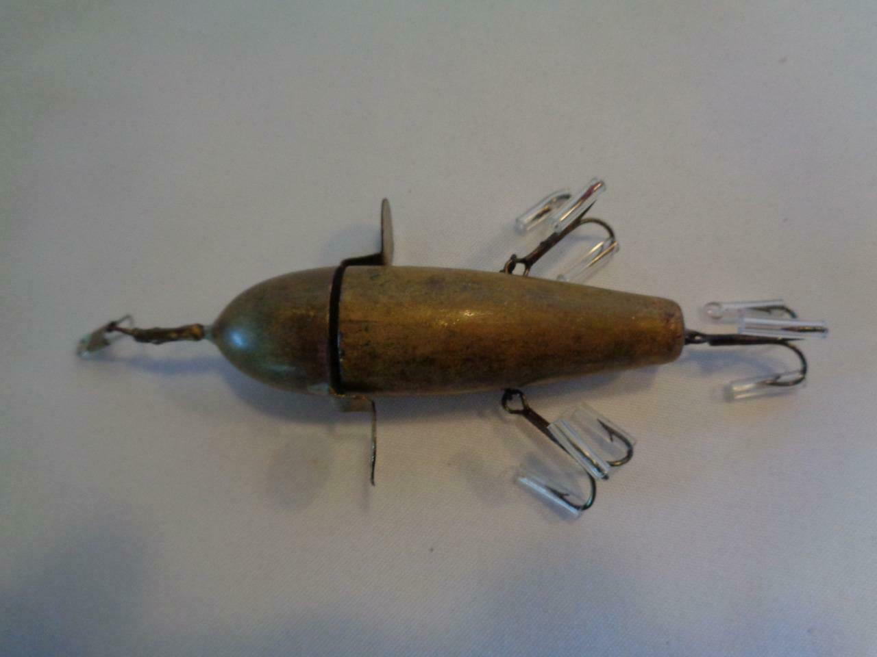 Rare & Vintage Mills Snyder Success Rotary Head Hollow Brass Lure